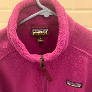 Patagonia synchilla Women’s lightweight sweater Large